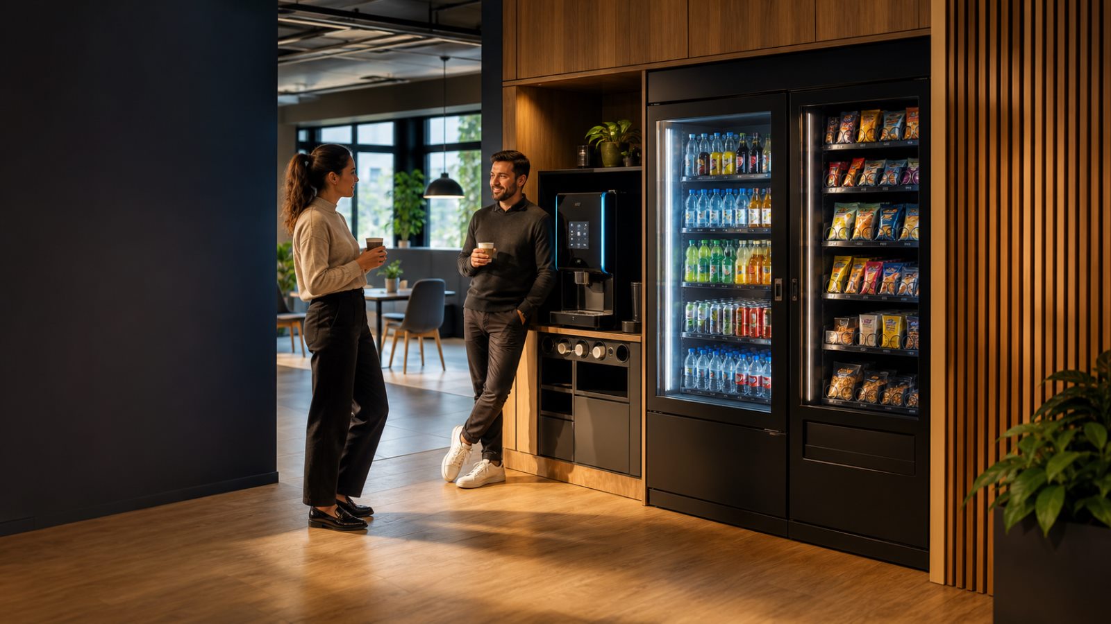 Máquinas de café, snacks e bebidas para empresas em Viana do Castelo